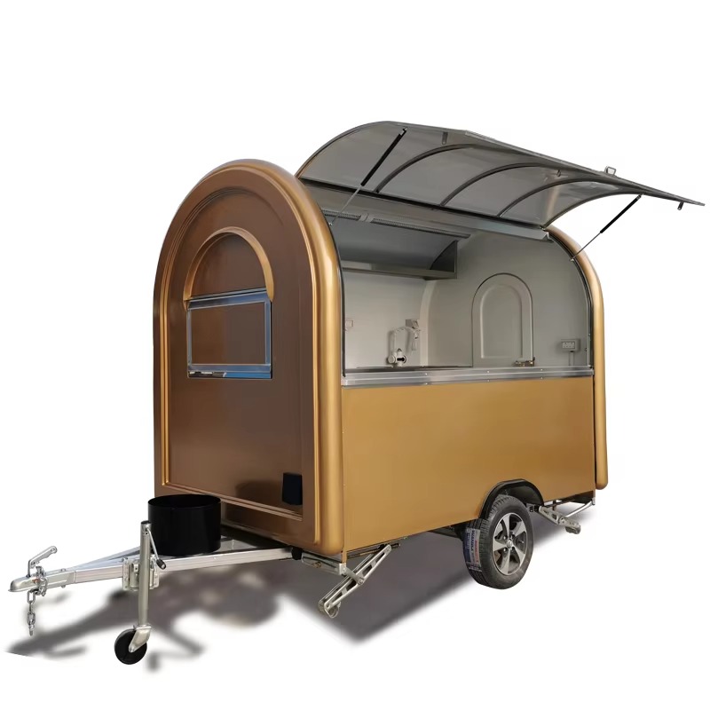 Hot Dog Vending Cart - 이동식 푸드트럭 커피 푸드 트레일러 핫도그