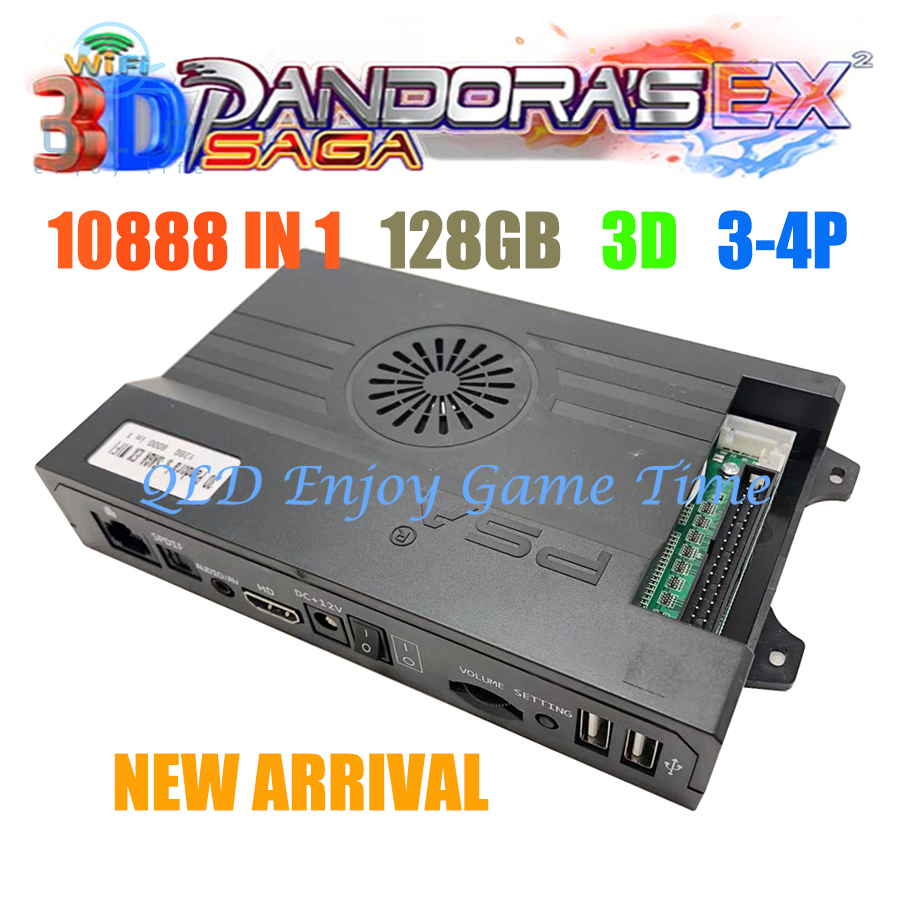 Trackball Controller Arcade - 128GB 3D 판도라 사가 EX2 아케이드