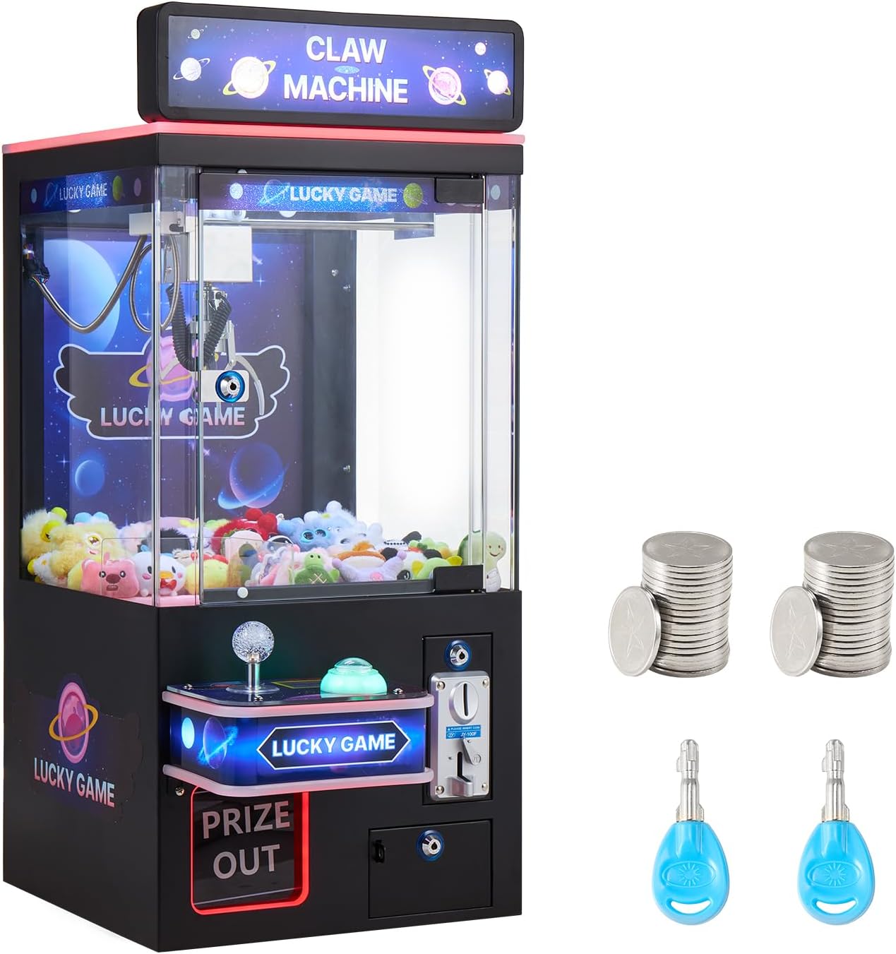 Claw Crane Machine - VEVOR 클로 크레인 머신, 조명 및