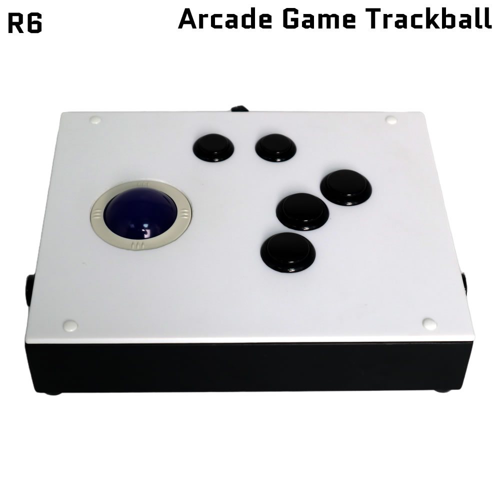 Trackball Controller Arcade - FightBox R6 USB Sanwa 버튼 아케이드