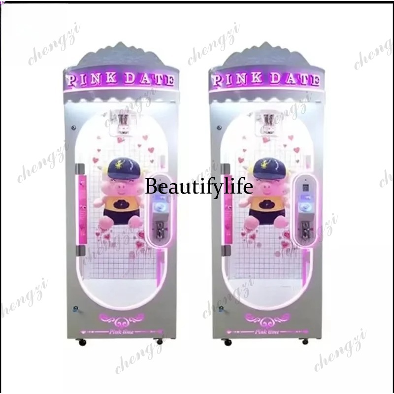 A81 실내 핑크 데이트 인형 알루미늄 레일 가위 경품 - Arcade Vending & Laundry 리뷰 및 가격