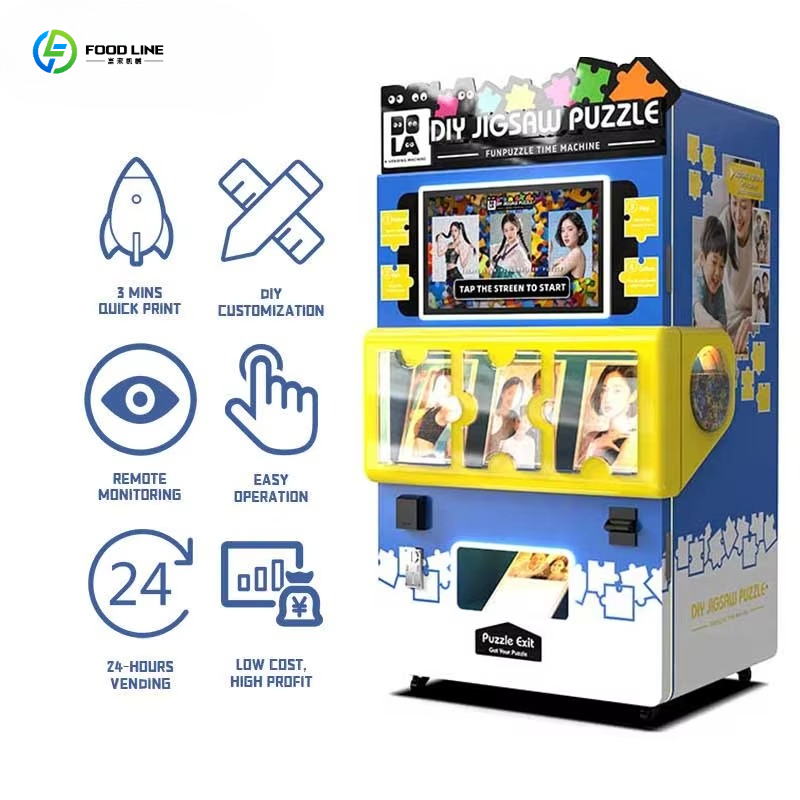지그소 퍼즐 자판기, QR 코드 및 동전 결제가 가능한 - Vending Machine Qr Code 리뷰 및 가격